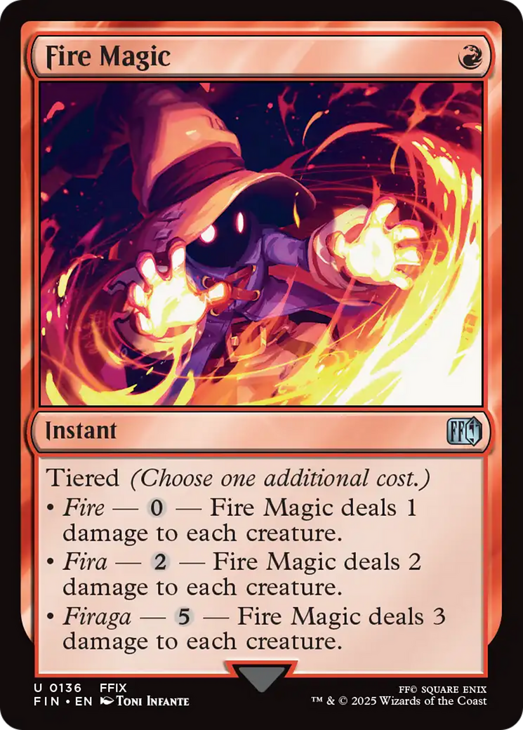 Fire Magic [FINAL FANTASY] | Jack's On Queen