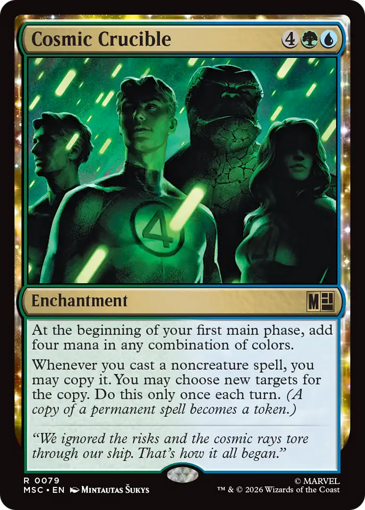 Cosmic Crucible (Surge Foil) [Marvel Super Heroes Commander] | Jack's On Queen