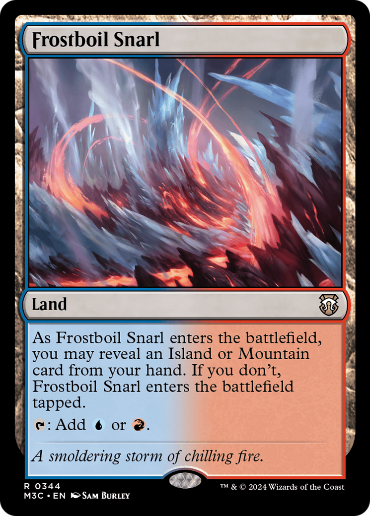 Frostboil Snarl (Ripple Foil) [Modern Horizons 3 Commander] | Jack's On Queen