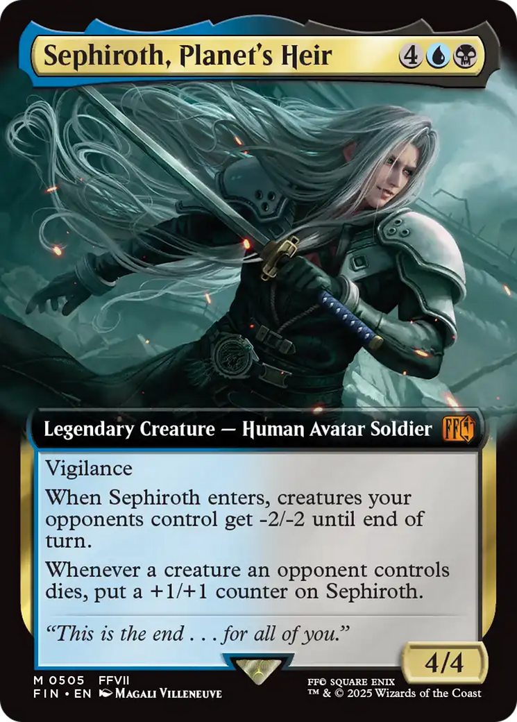 Sephiroth, Planet's Heir (Extended Art) [FINAL FANTASY] | Jack's On Queen