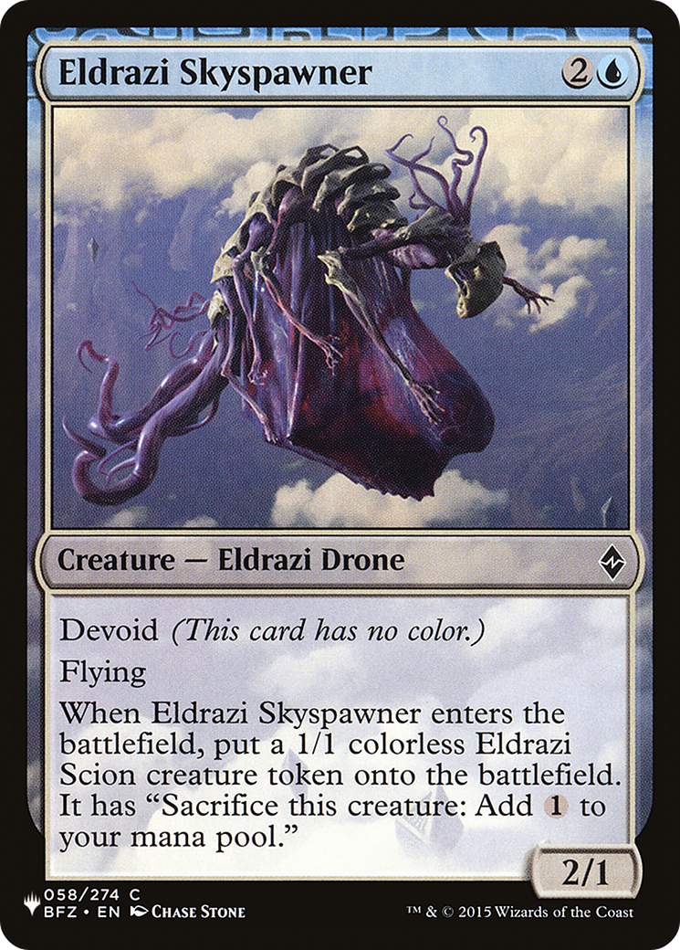 Eldrazi Skyspawner [The List] | Jack's On Queen