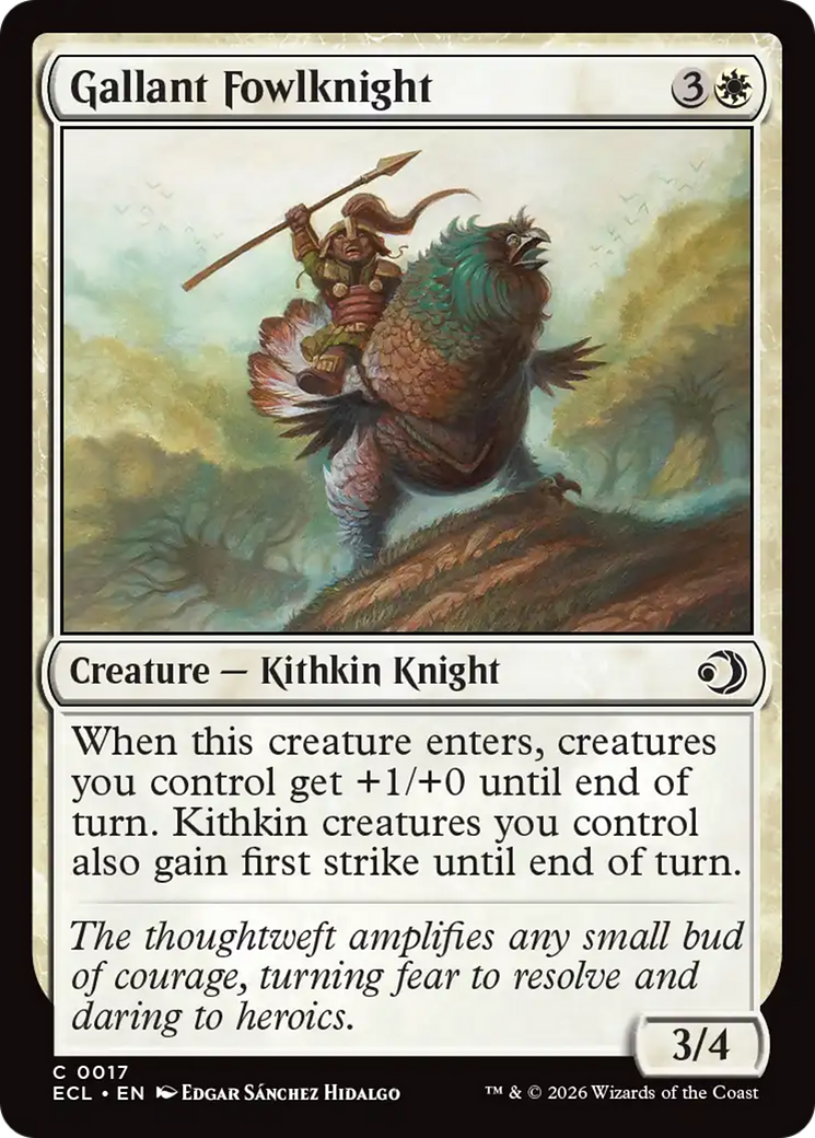 Gallant Fowlknight [Lorwyn Eclipsed] | Jack's On Queen