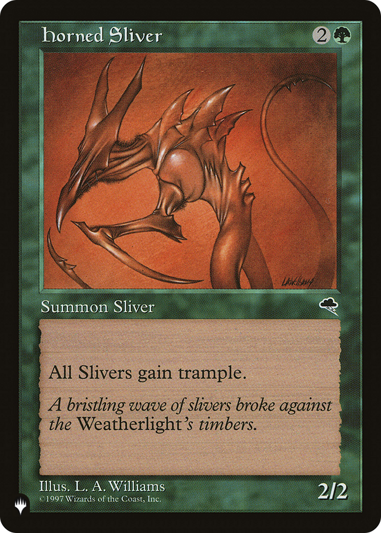 Horned Sliver [The List Reprints] | Jack's On Queen