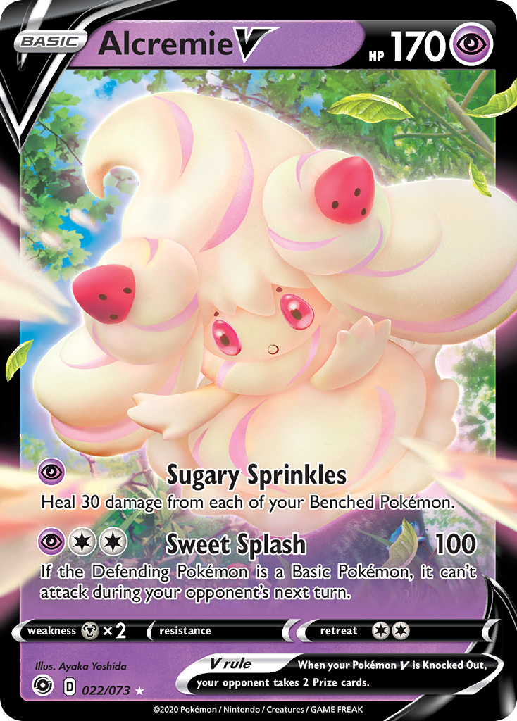 Alcremie V (022/073) [Sword & Shield: Champion's Path] | Jack's On Queen