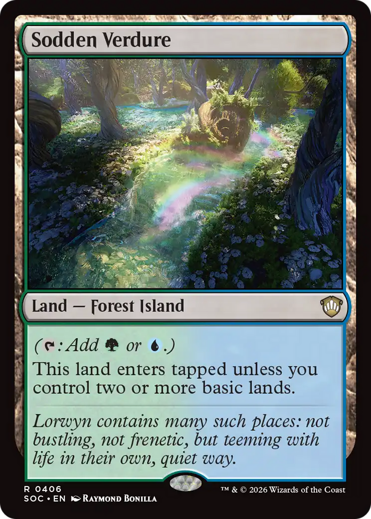 Sodden Verdure [Secrets of Strixhaven Commander] | Jack's On Queen