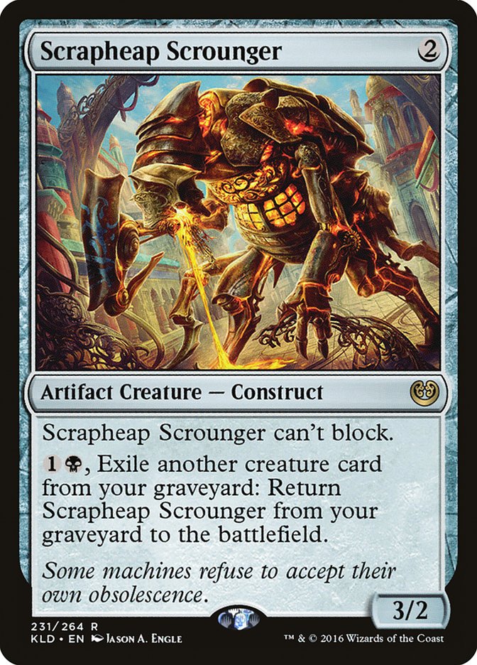 Scrapheap Scrounger [Kaladesh] | Jack's On Queen