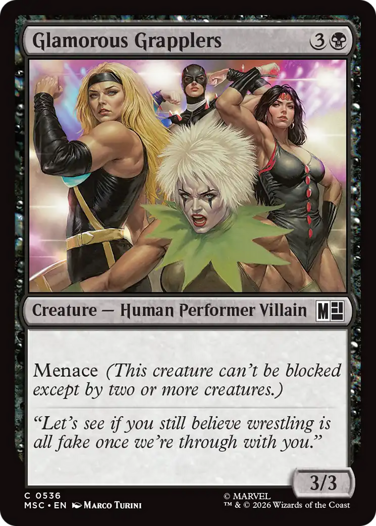 Glamorous Grapplers [Marvel Super Heroes Commander] | Jack's On Queen