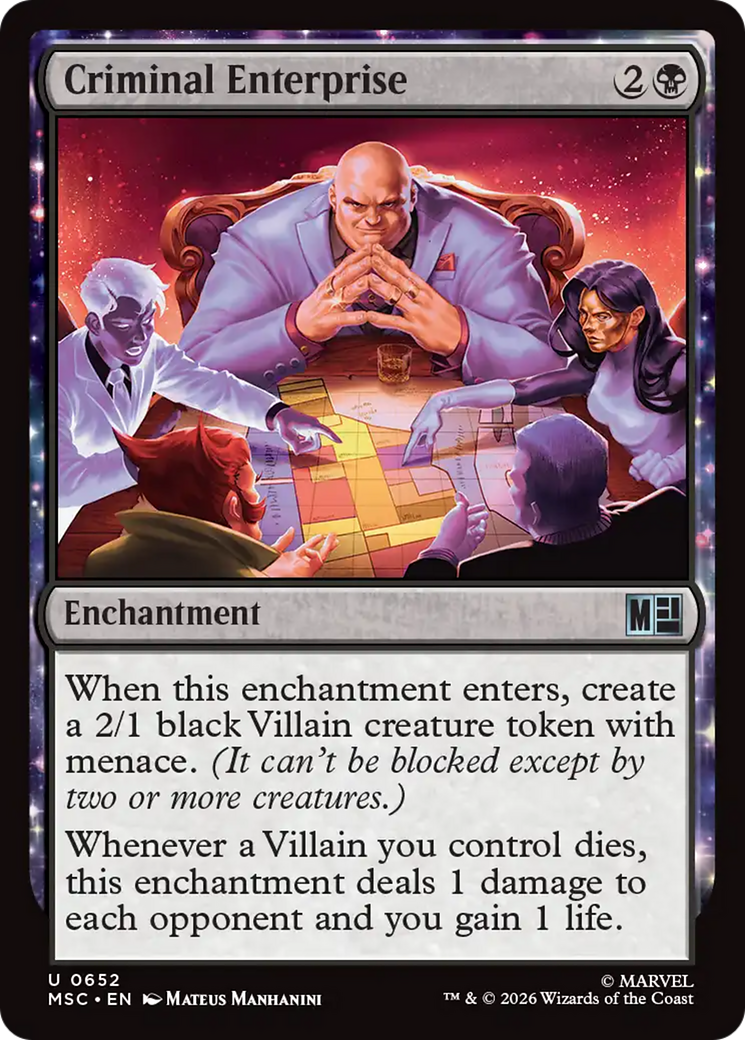 Criminal Enterprise [Marvel Super Heroes Commander] | Jack's On Queen