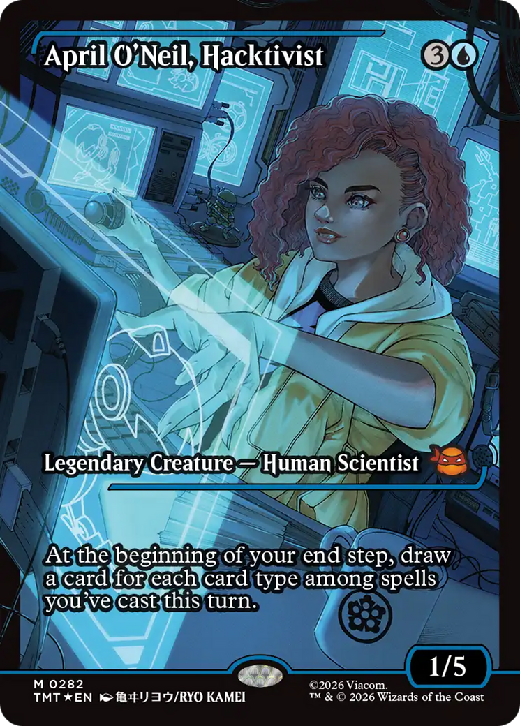April O'Neil, Hacktivist (0282) (Showcase) [Teenage Mutant Ninja Turtles] | Jack's On Queen