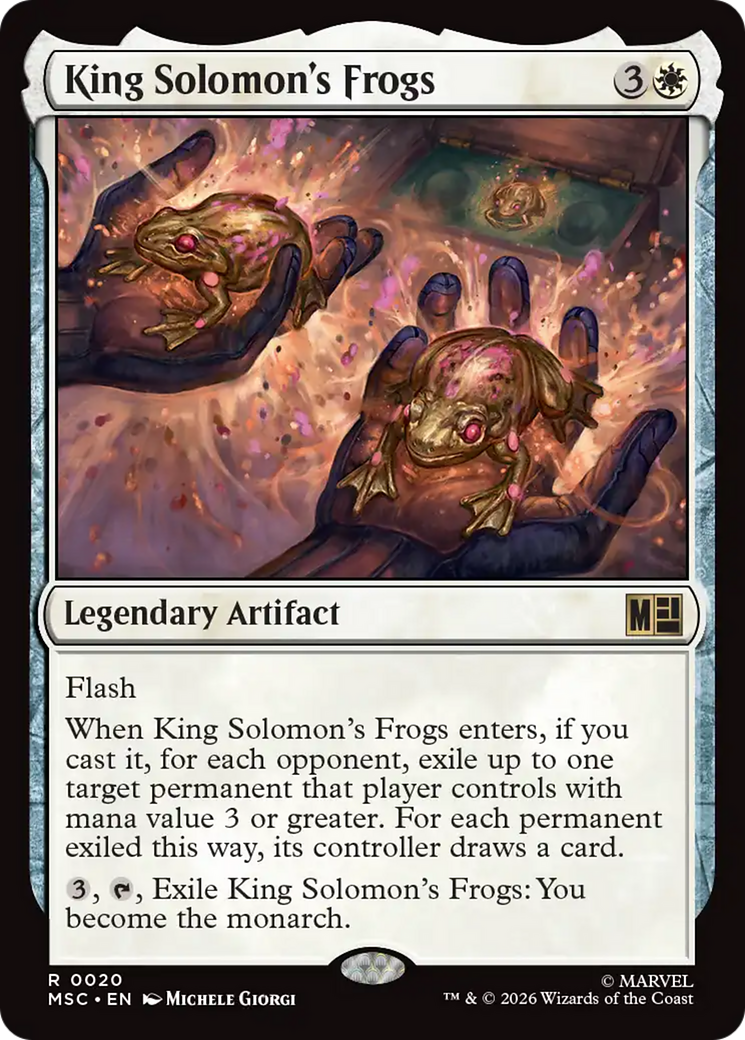 King Solomon's Frogs [Marvel Super Heroes Commander] | Jack's On Queen