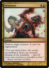 Terminate [Duel Decks: Sorin vs. Tibalt] | Jack's On Queen