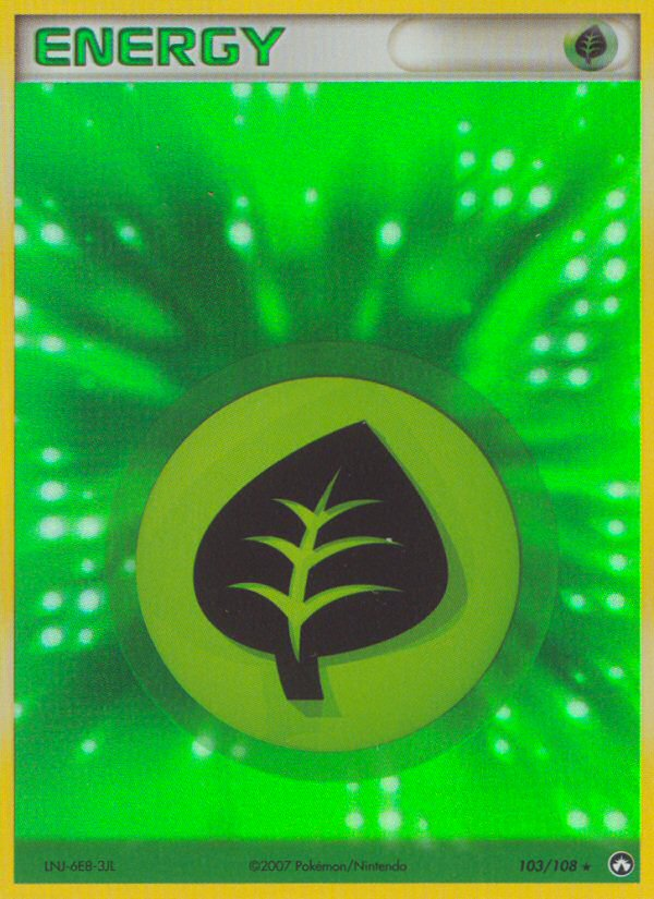 Grass Energy (103/108) [EX: Power Keepers] | Jack's On Queen