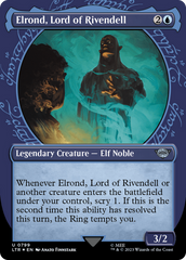 Elrond, Lord of Rivendell (Showcase) (Surge Foil) [The Lord of the Rings: Tales of Middle-Earth] | Jack's On Queen