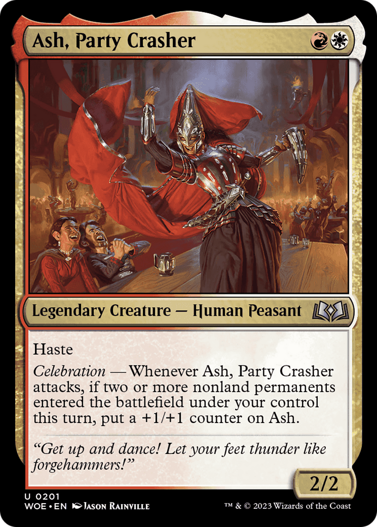 Ash, Party Crasher [Wilds of Eldraine] | Jack's On Queen