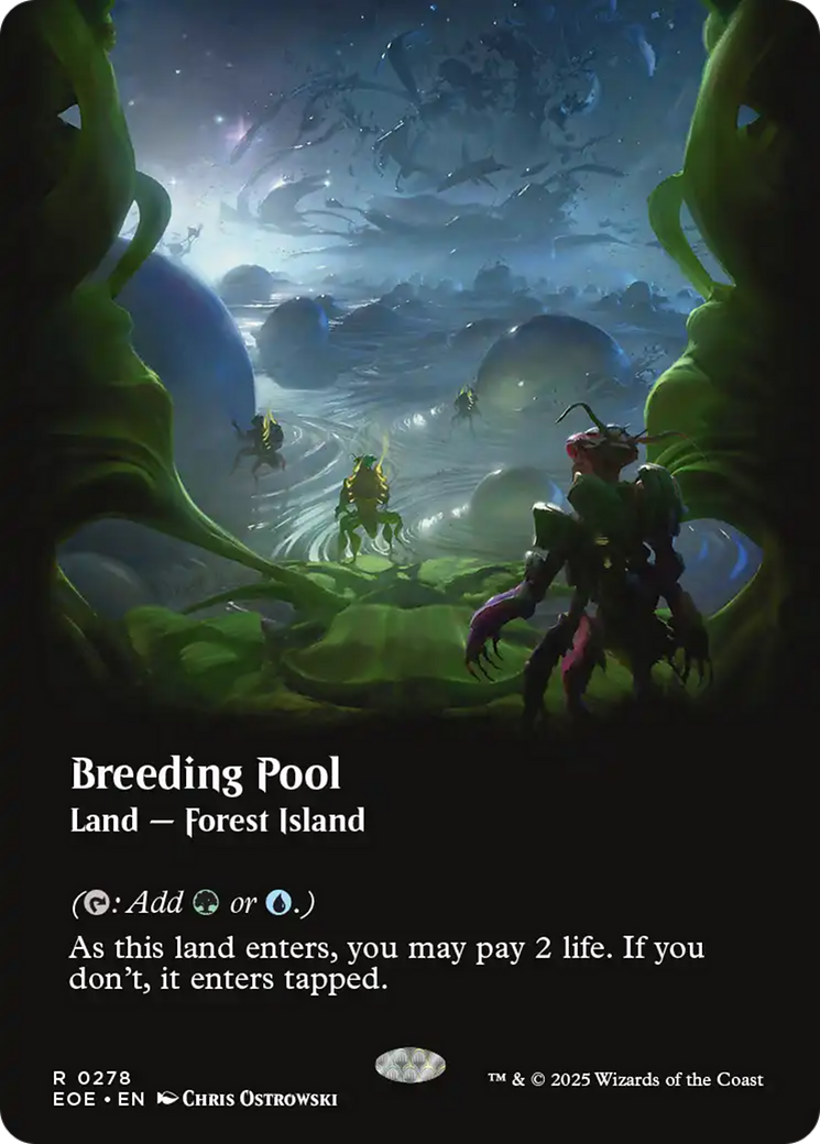 Breeding Pool (Borderless) [Edge of Eternities] | Jack's On Queen