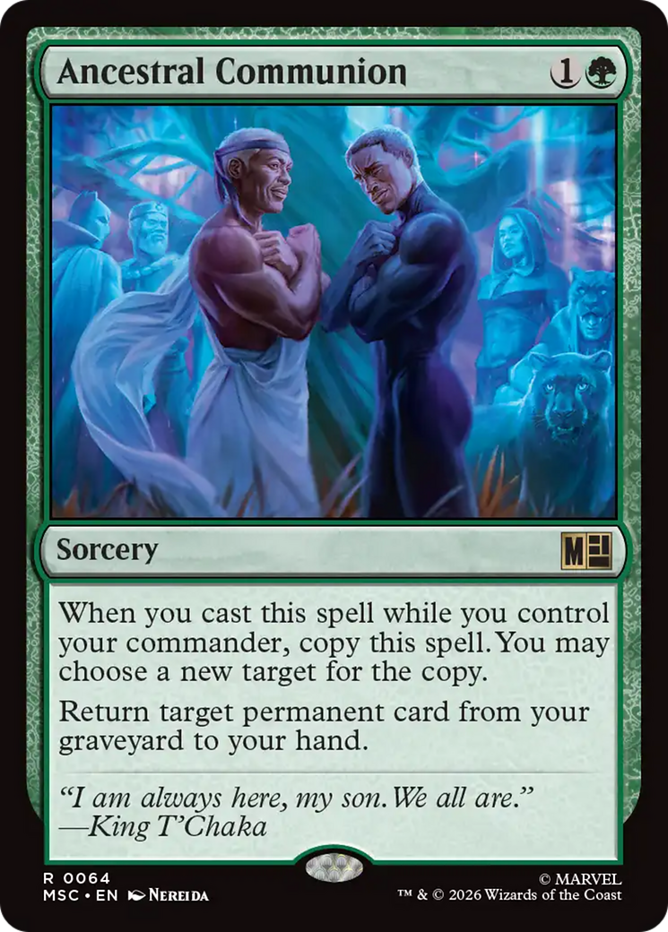 Ancestral Communion [Marvel Super Heroes Commander] | Jack's On Queen
