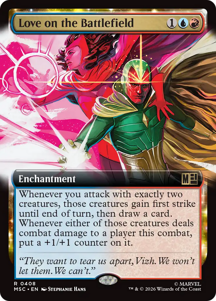 Love on the Battlefield (Extended Art) [Marvel Super Heroes Commander] | Jack's On Queen
