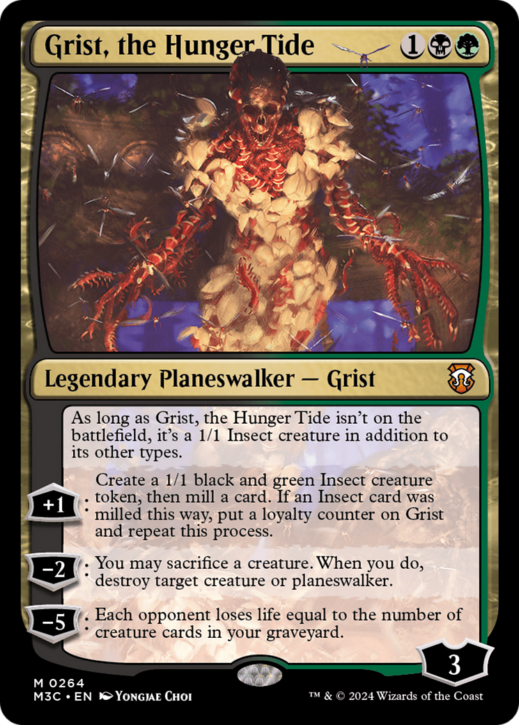 Grist, the Hunger Tide [Modern Horizons 3 Commander] | Jack's On Queen