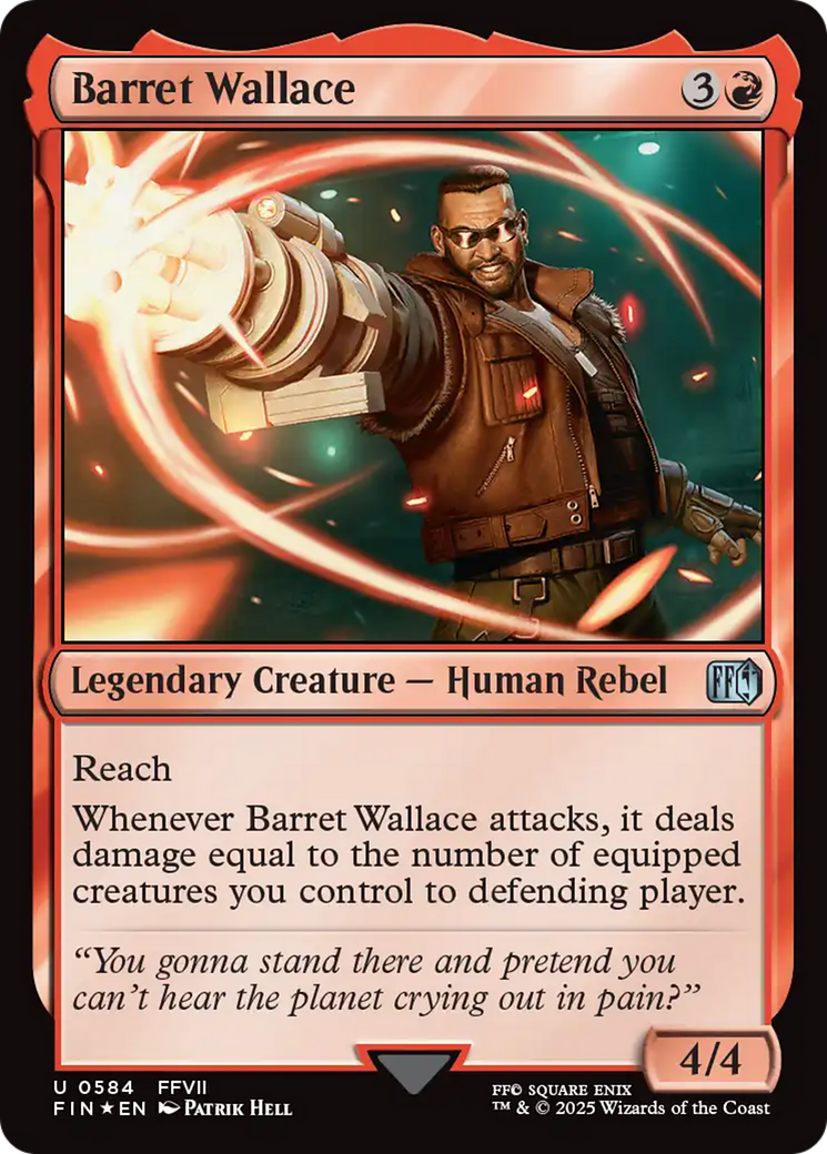 Barret Wallace (Surge Foil) [FINAL FANTASY] | Jack's On Queen