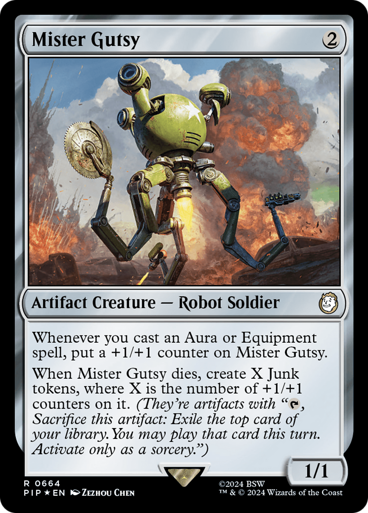 Mister Gutsy (Surge Foil) [Fallout] | Jack's On Queen