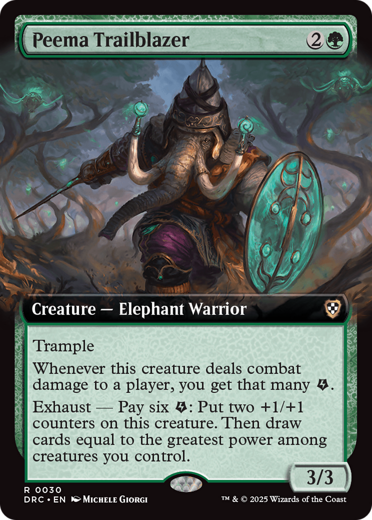 Peema Trailblazer (Extended Art) [Aetherdrift Commander] | Jack's On Queen