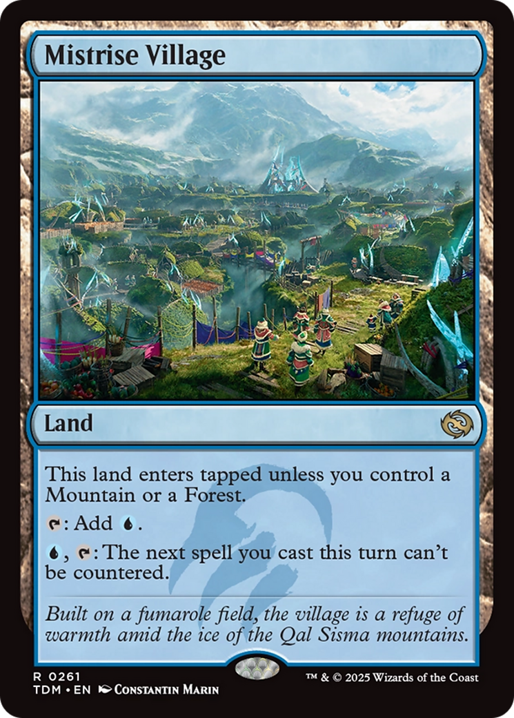 Mistrise Village [Tarkir: Dragonstorm] | Jack's On Queen