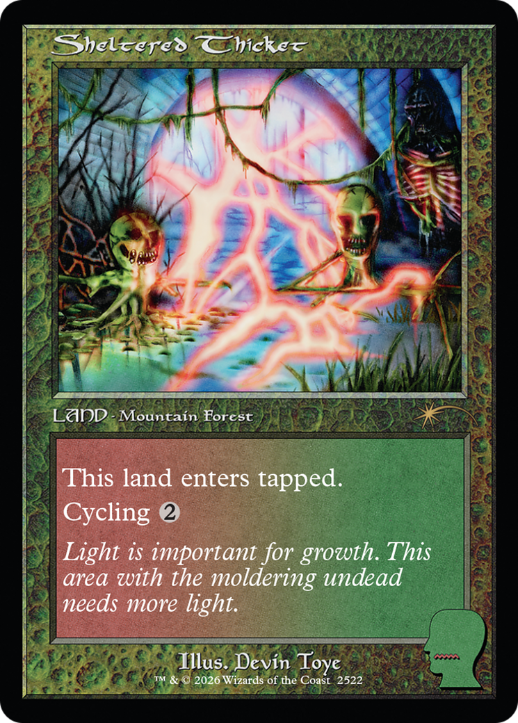 Sheltered Thicket [Secret Lair Drop Series] | Jack's On Queen