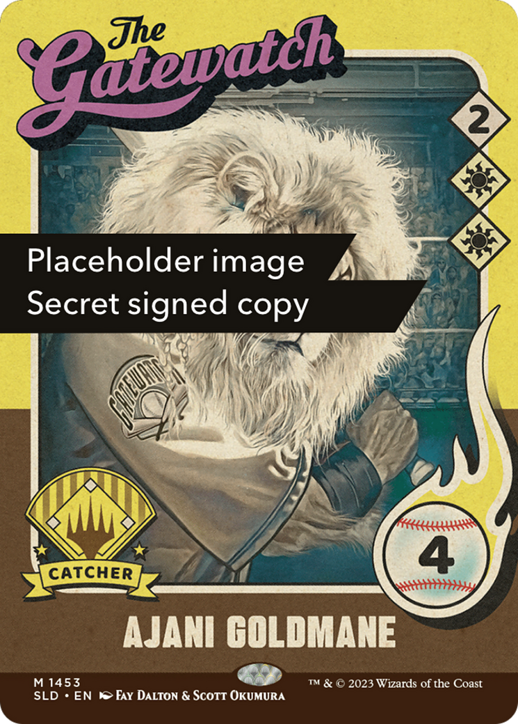 Ajani Goldmane (745) (Autographed) [Secret Lair Drop Series] | Jack's On Queen