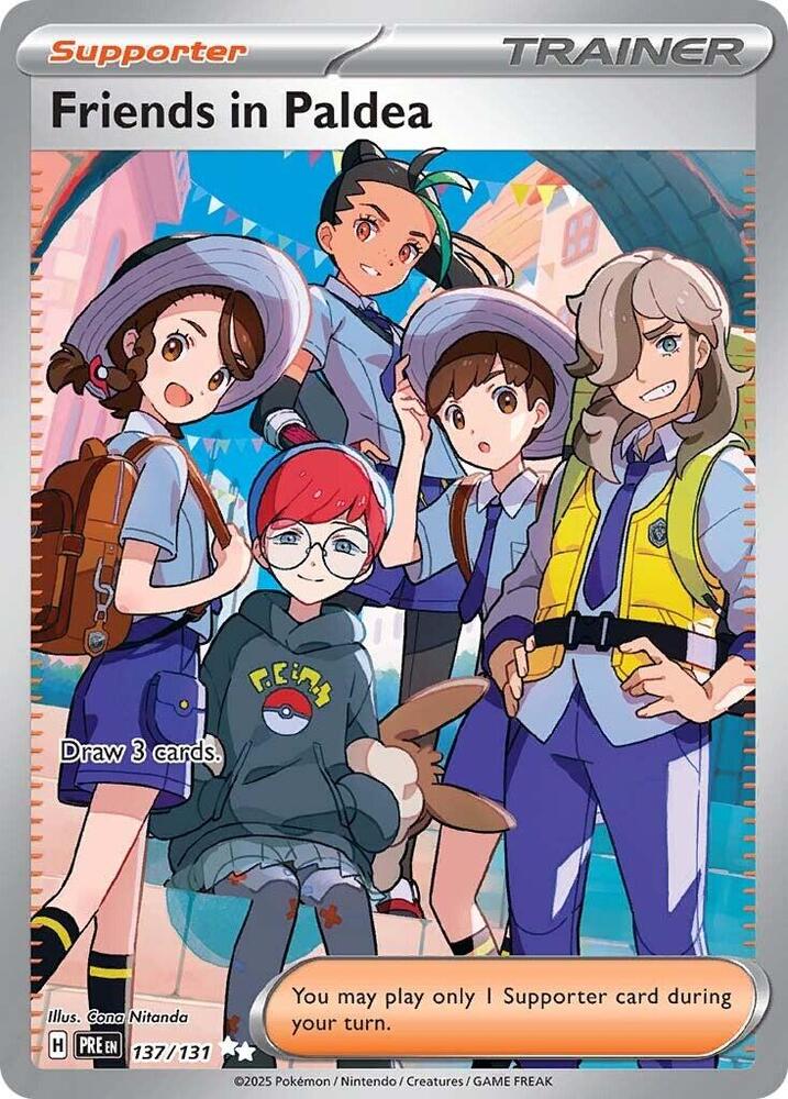 Friends in Paldea (137/131) [Scarlet & Violet: Prismatic Evolutions] | Jack's On Queen
