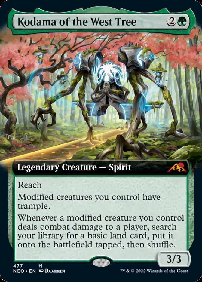 Kodama of the West Tree (Extended Art) [Kamigawa: Neon Dynasty] | Jack's On Queen