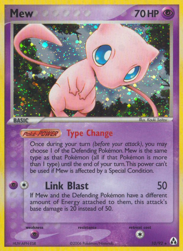 Mew (10/92) [EX: Legend Maker] | Jack's On Queen