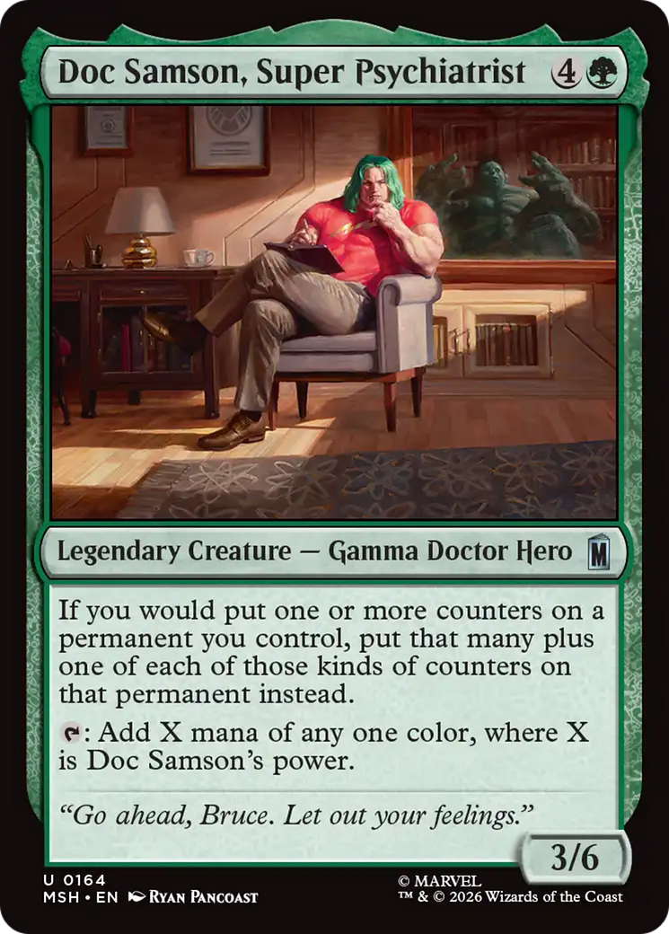 Doc Samson, Super Psychiatrist [Marvel Super Heroes] | Jack's On Queen