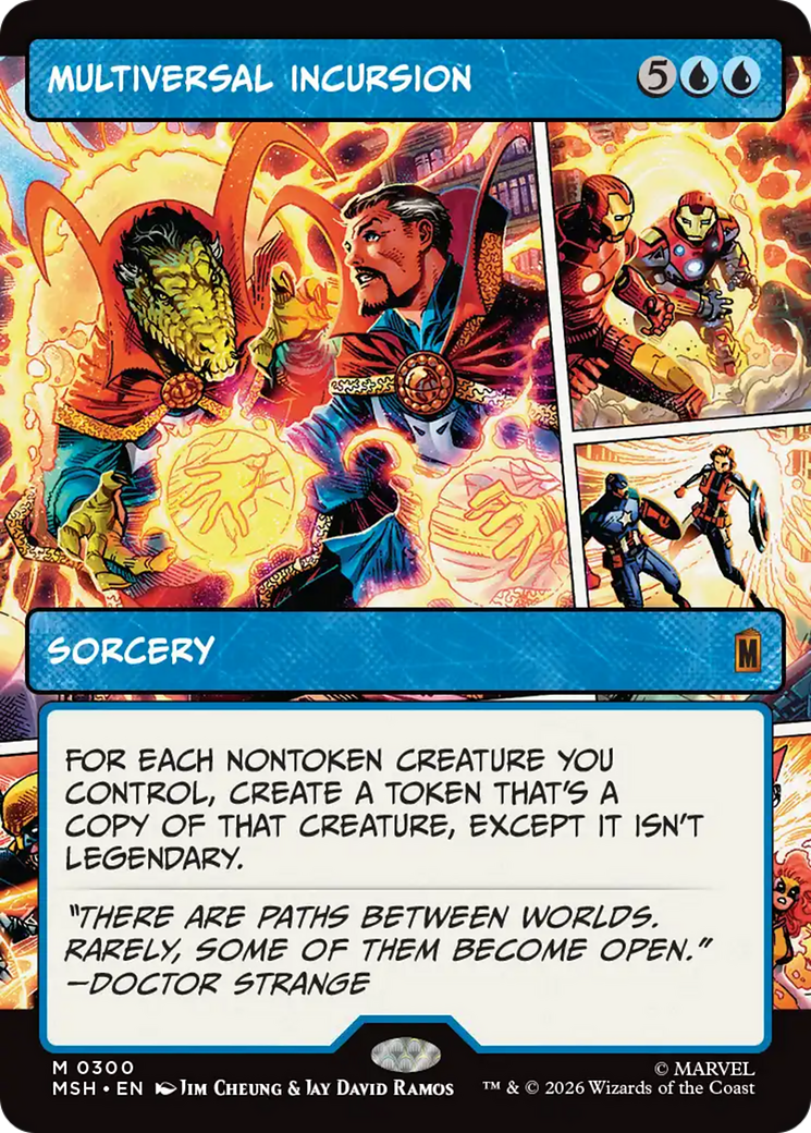 Multiversal Incursion (Borderless) [Marvel Super Heroes] | Jack's On Queen
