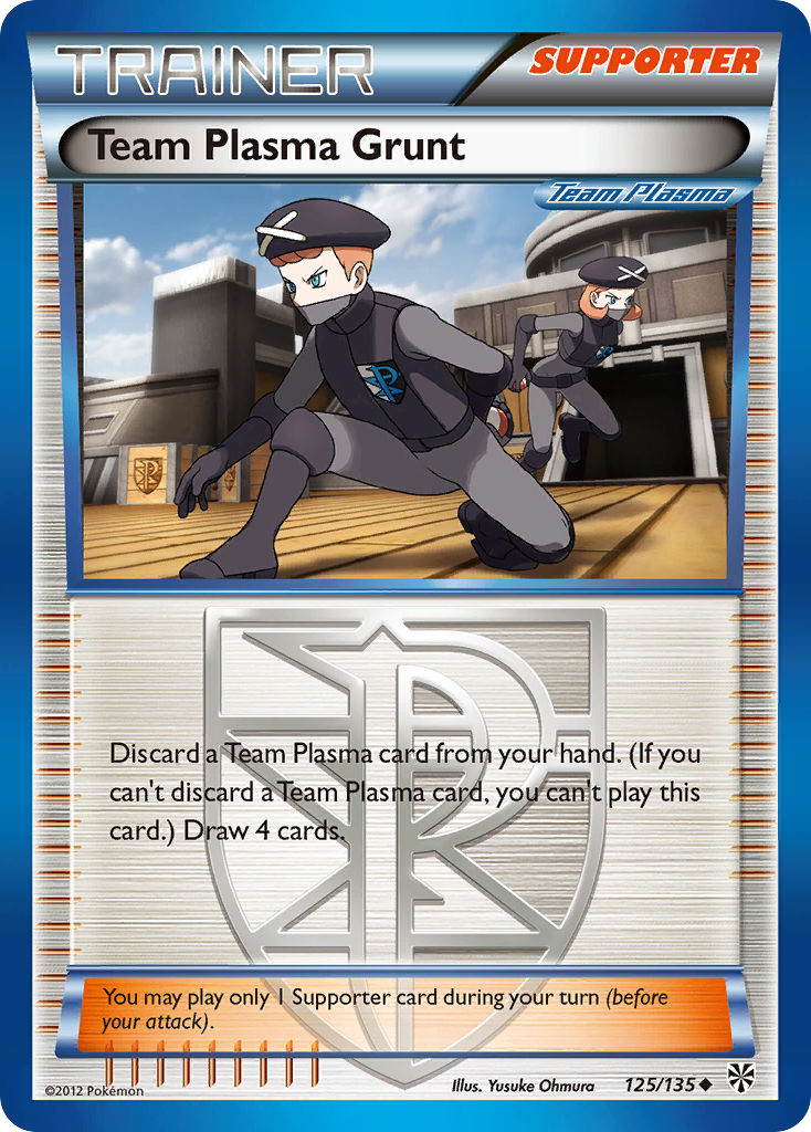 Team Plasma Grunt (125/135) [Black & White: Plasma Storm] | Jack's On Queen
