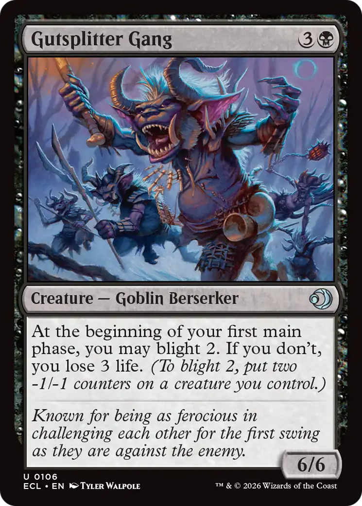 Gutsplitter Gang [Lorwyn Eclipsed] | Jack's On Queen