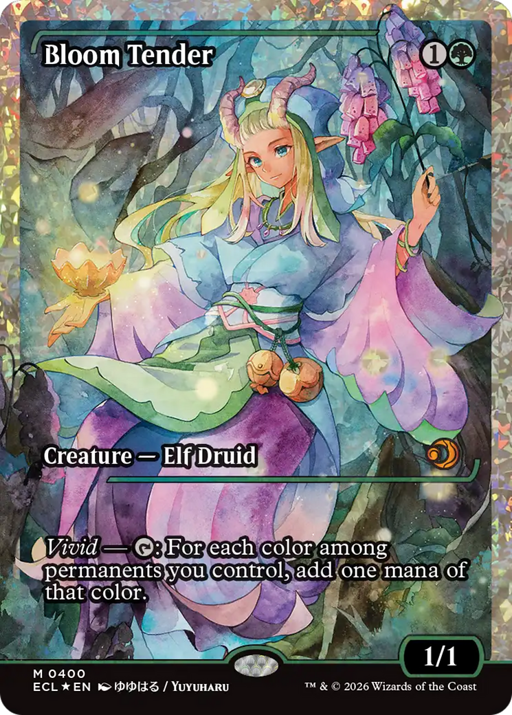 Bloom Tender (0400) (Showcase) (Fracture Foil) [Lorwyn Eclipsed] | Jack's On Queen