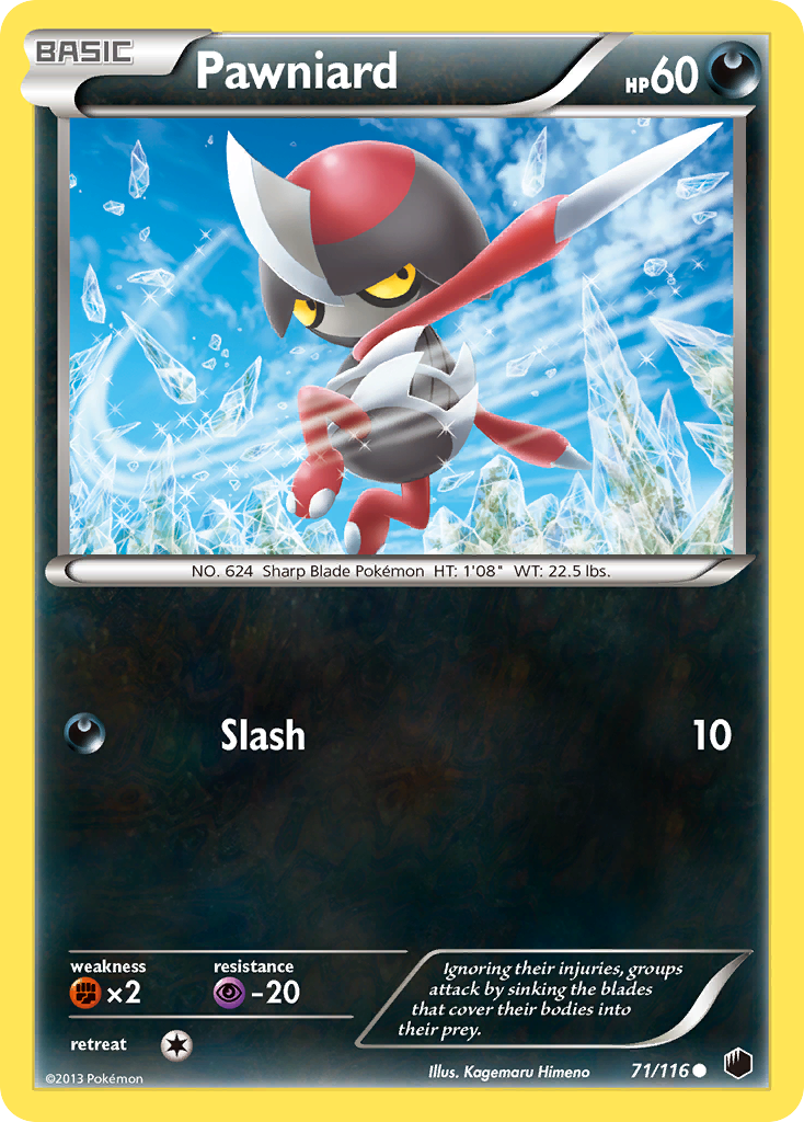 Pawniard (71/116) [Black & White: Plasma Freeze] | Jack's On Queen
