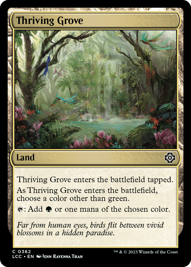 Thriving Grove [The Lost Caverns of Ixalan Commander] | Jack's On Queen