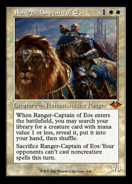 Ranger-Captain of Eos (Retro Foil Etched) [Modern Horizons] | Jack's On Queen