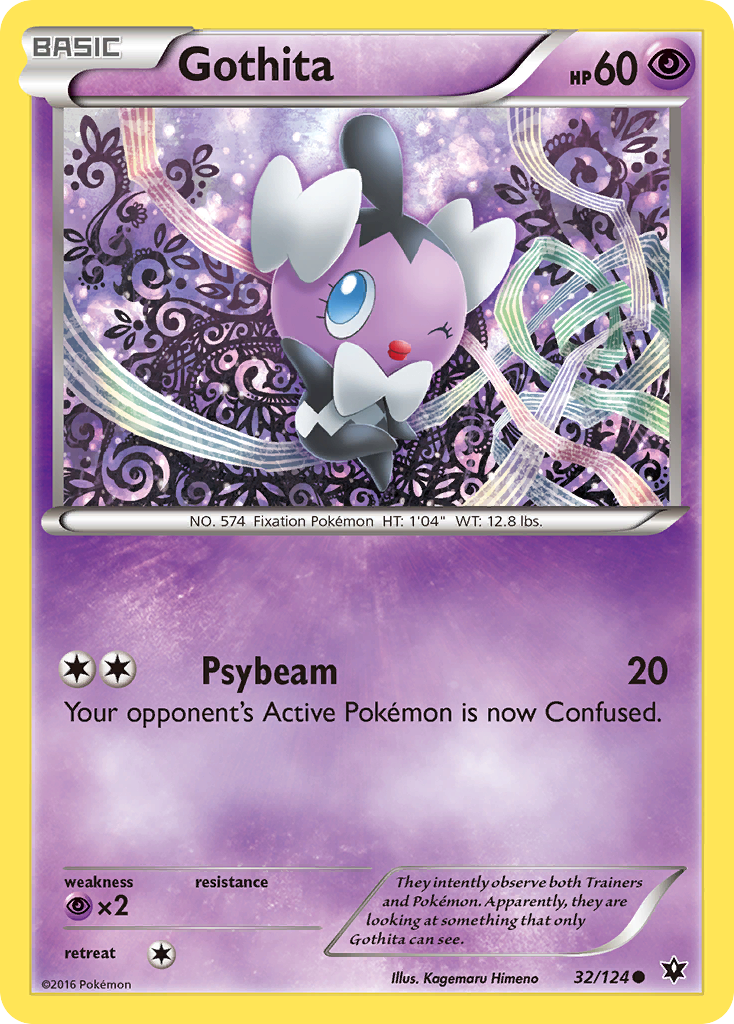 Gothita (32/124) [XY: Fates Collide] | Jack's On Queen