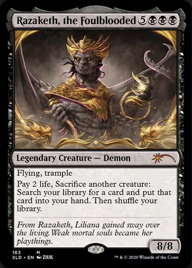 Razaketh, the Foulblooded [Secret Lair Drop Series] | Jack's On Queen