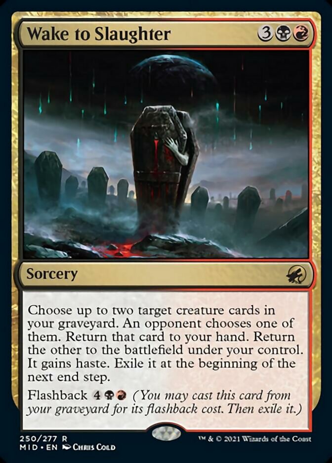 Wake to Slaughter [Innistrad: Midnight Hunt] | Jack's On Queen