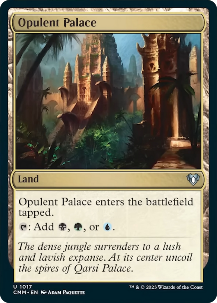 Opulent Palace [Commander Masters] | Jack's On Queen