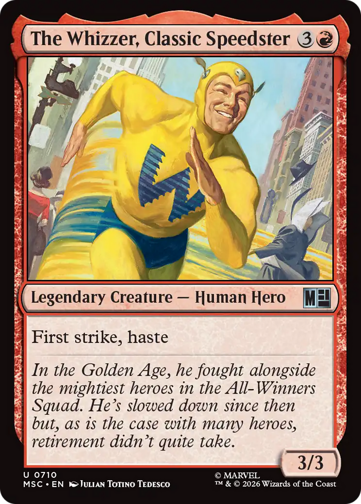 The Whizzer, Classic Speedster [Marvel Super Heroes Commander] | Jack's On Queen