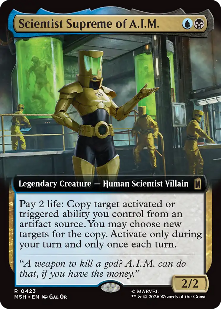 Scientist Supreme of A.I.M. (Extended Art) [Marvel Super Heroes] | Jack's On Queen