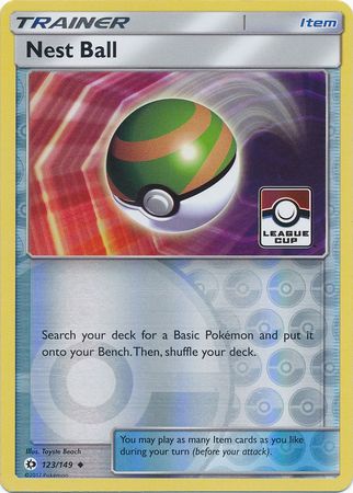 Nest Ball (123/149) (League Promo) [Sun & Moon: Base Set] | Jack's On Queen