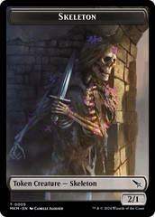 Detective // Skeleton Double-Sided Token [Murders at Karlov Manor Tokens] | Jack's On Queen