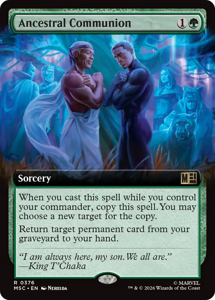 Ancestral Communion (Extended Art) [Marvel Super Heroes Commander] | Jack's On Queen