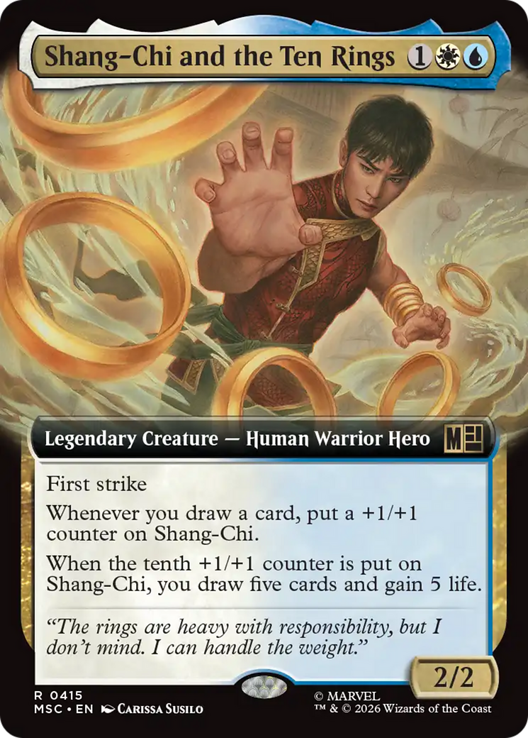Shang-Chi and the Ten Rings (Extended Art) [Marvel Super Heroes Commander] | Jack's On Queen