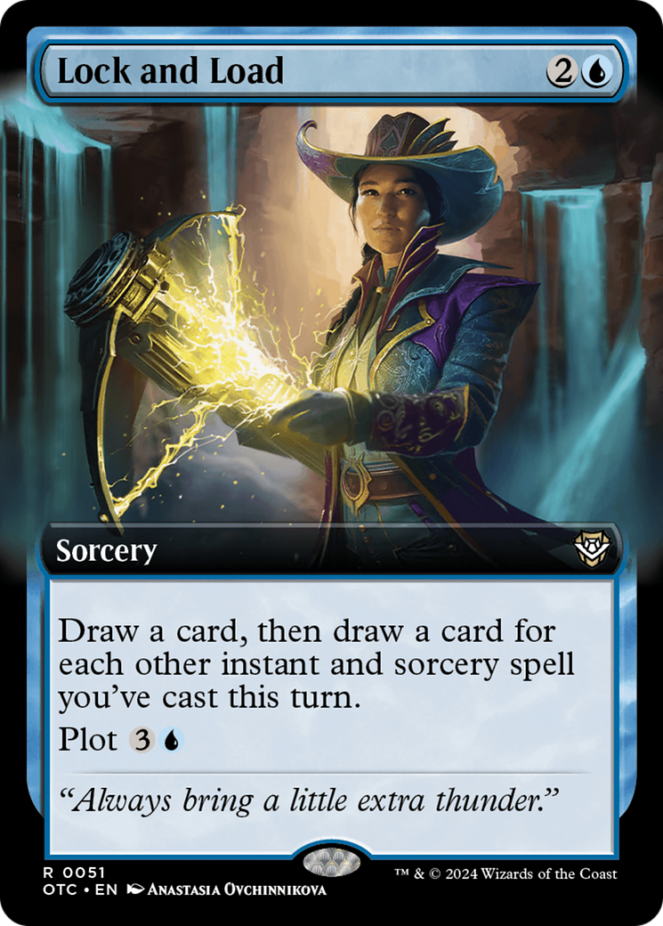 Lock and Load (Extended Art) [Outlaws of Thunder Junction Commander] | Jack's On Queen